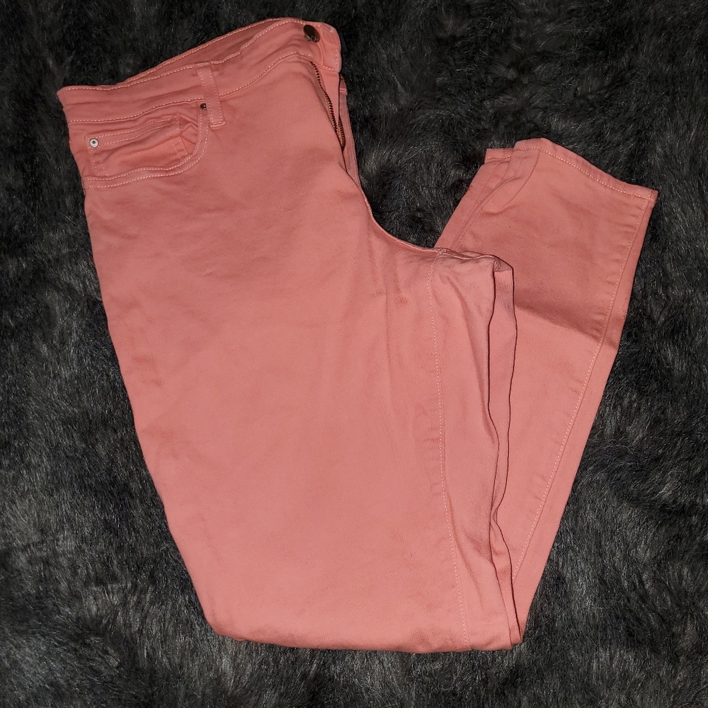Peach GAP legging jeans